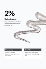 Salicylic Acid Gel Cleanser Key Ingredients