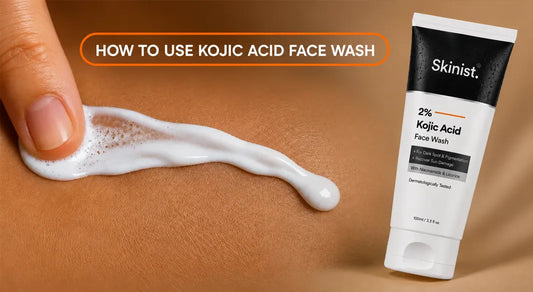 How to Use Kojic Acid Face Wash