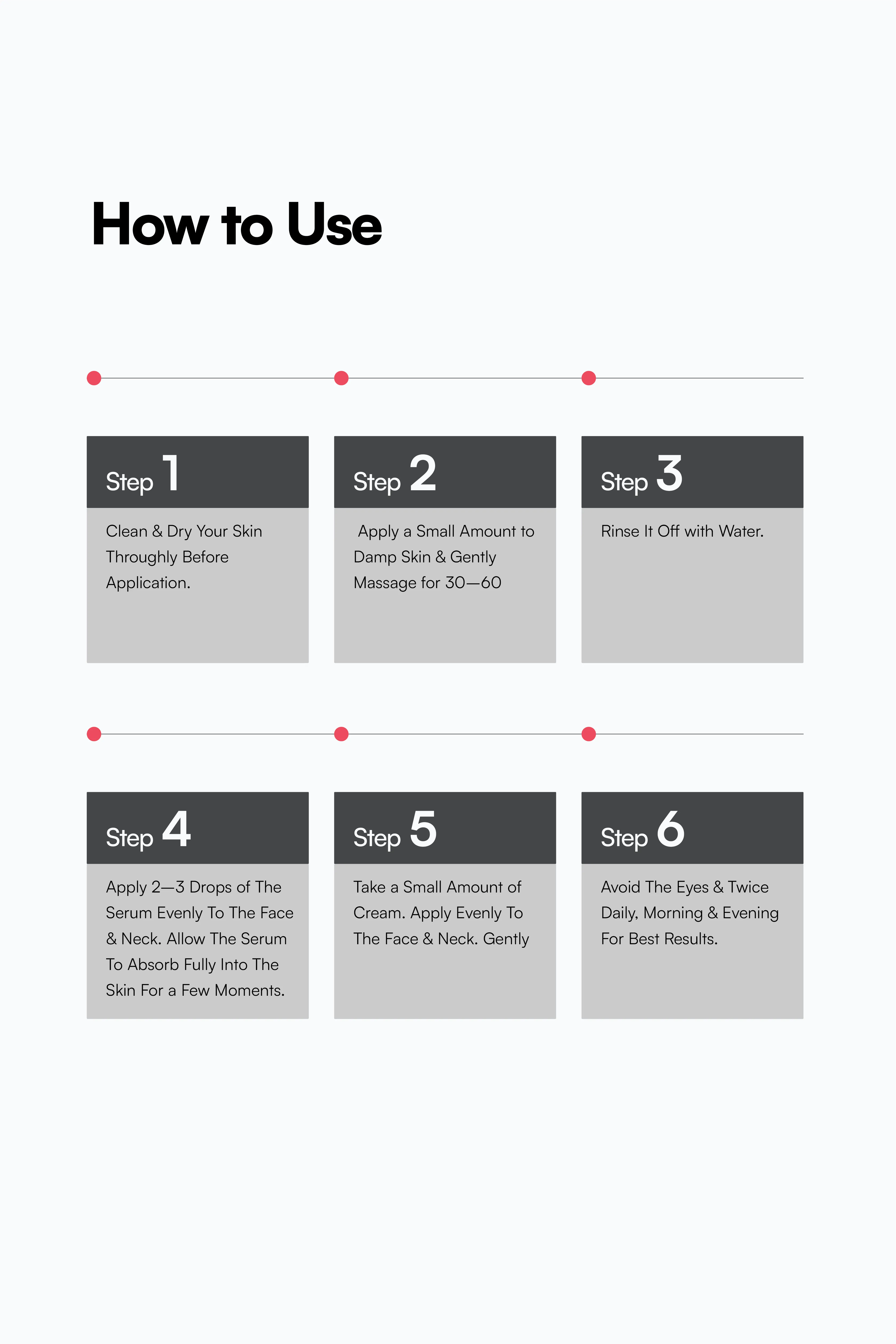Anti Pigmentation Kit How to Use