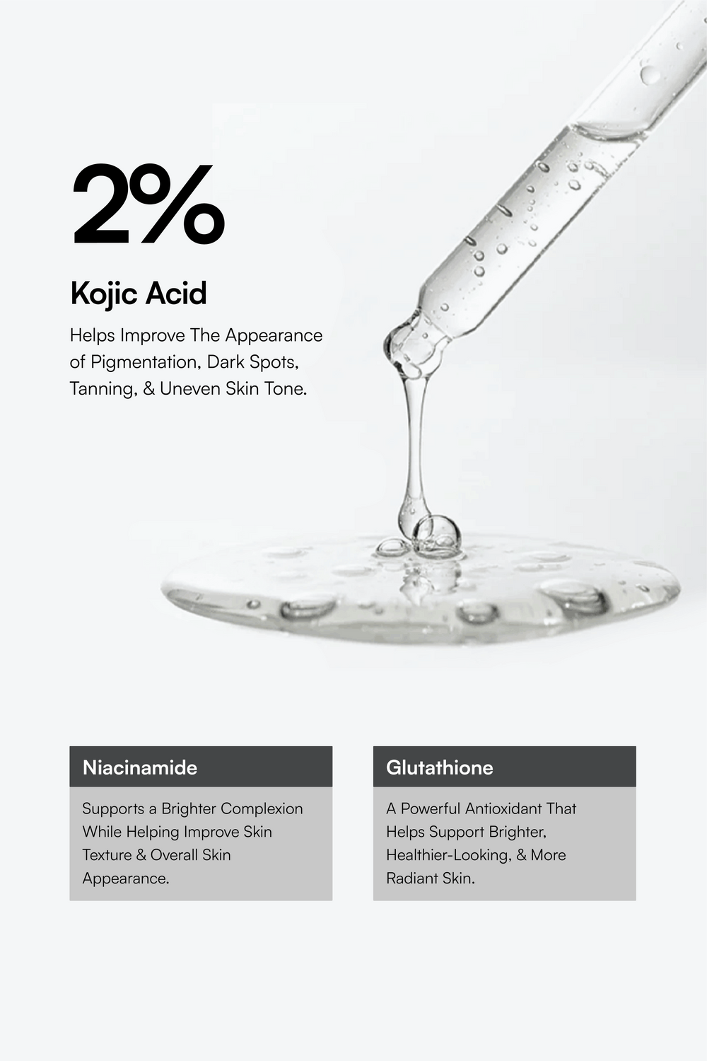 Kojic Acid Serum Key Ingredients