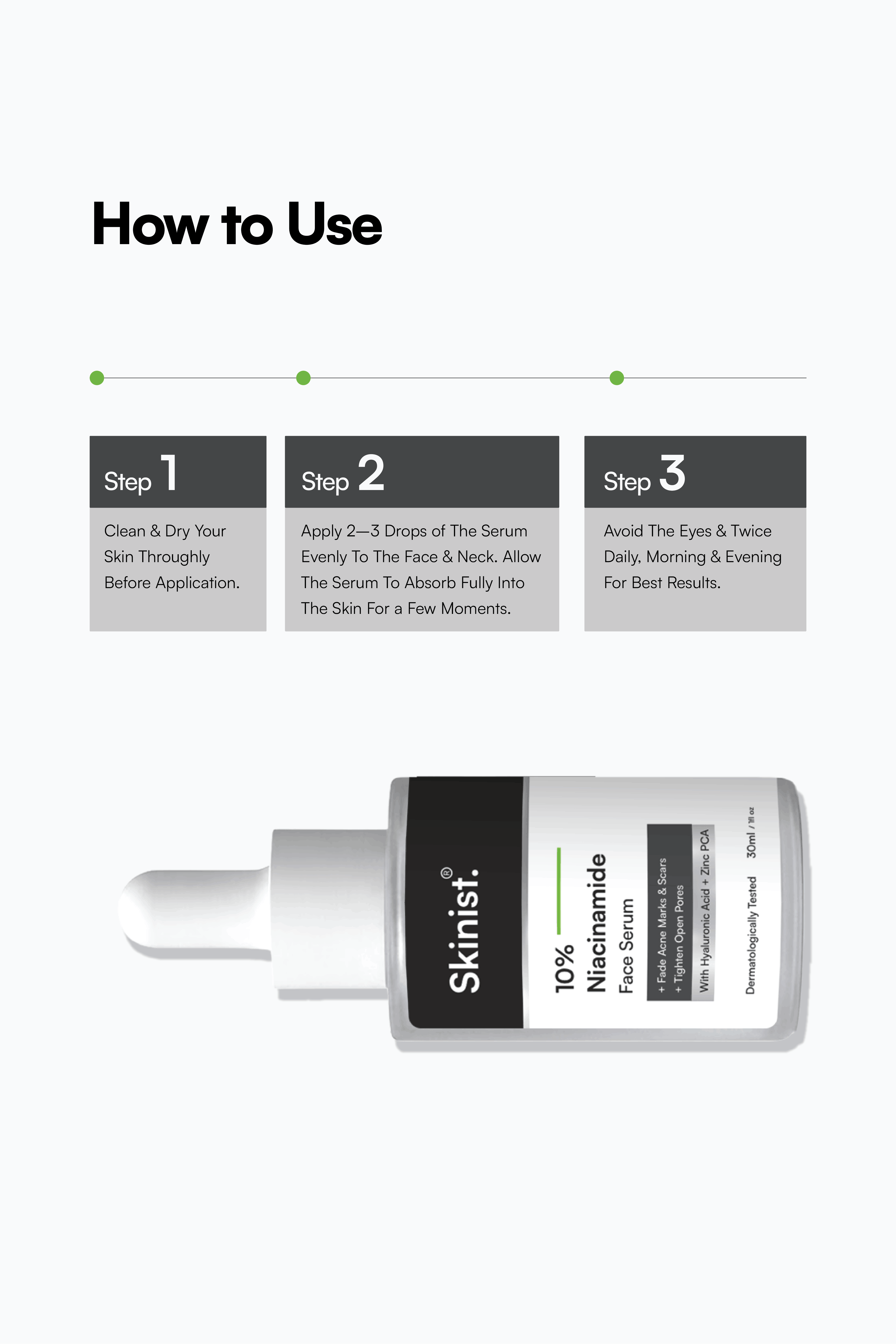 Niacinamide Serum How to Use