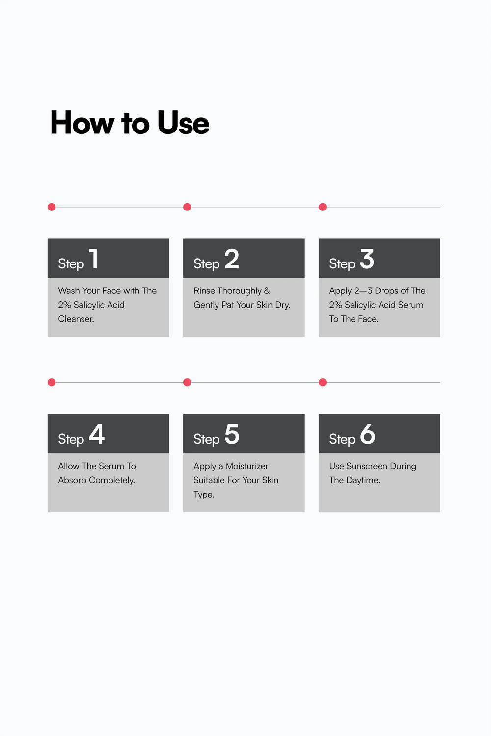 Salicylic Acid Acne Control Combo How to Use