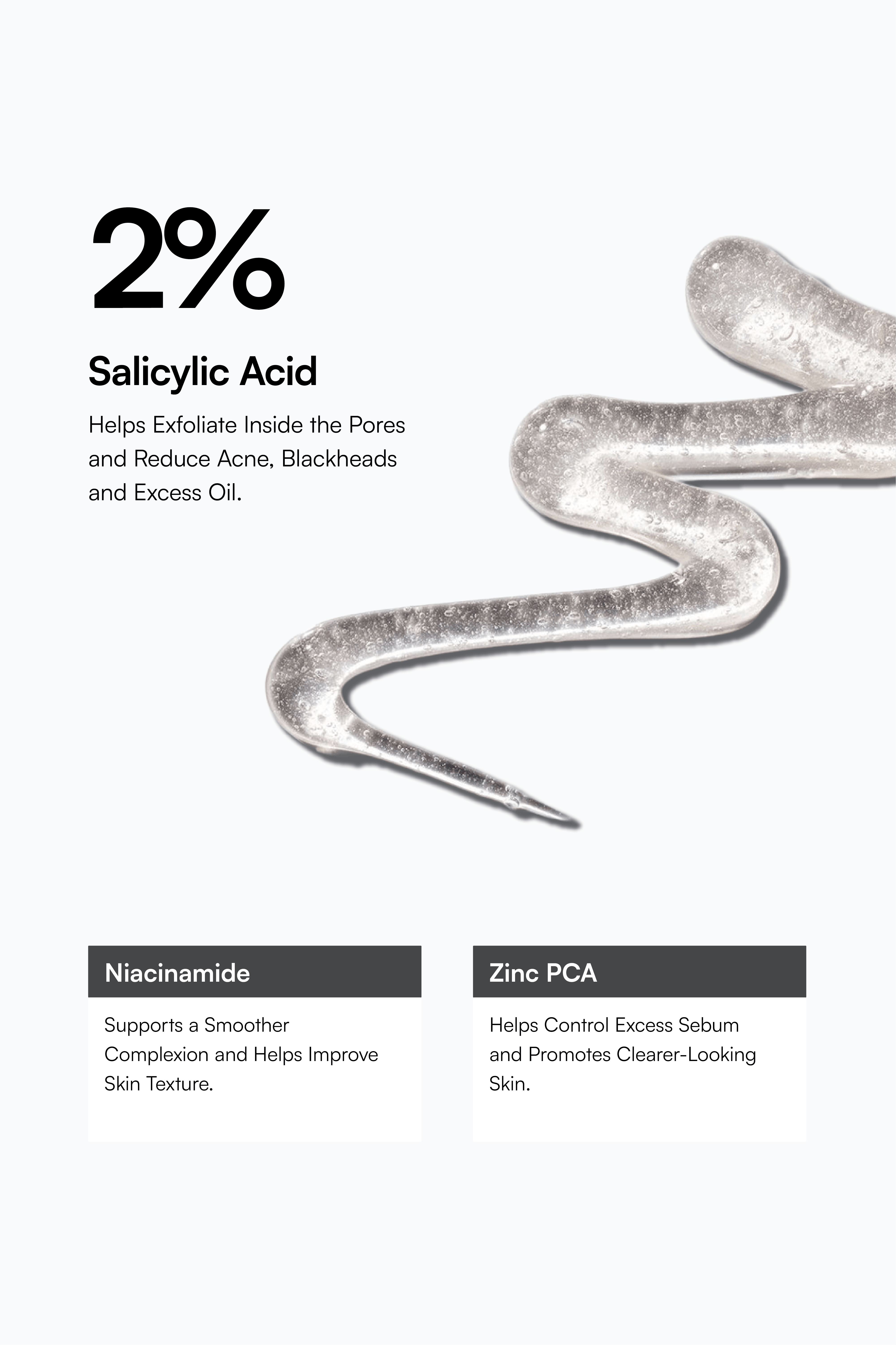 Salicylic Acid Gel Cleanser Key Ingredients