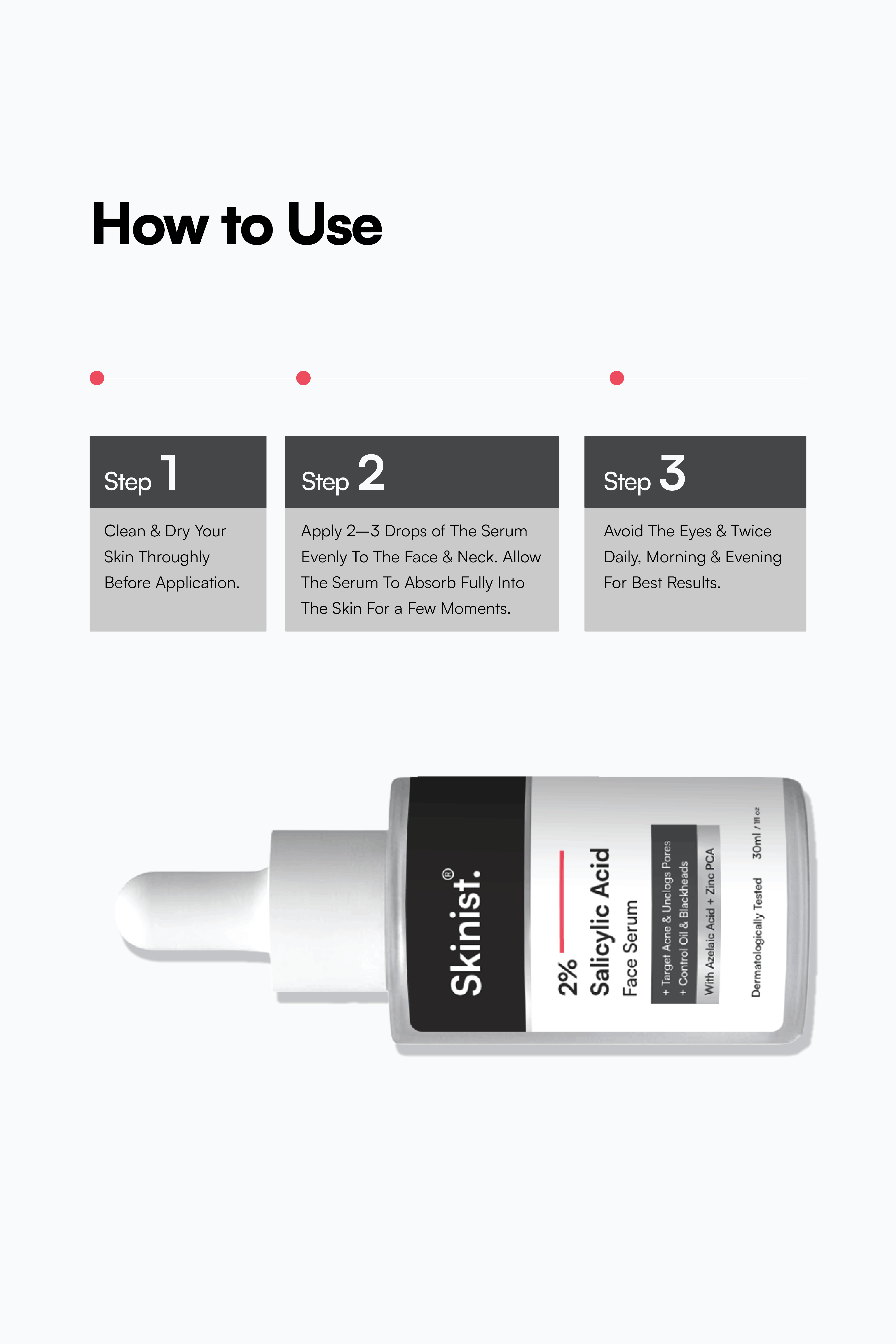 Salicylic Acid Serum How to Use