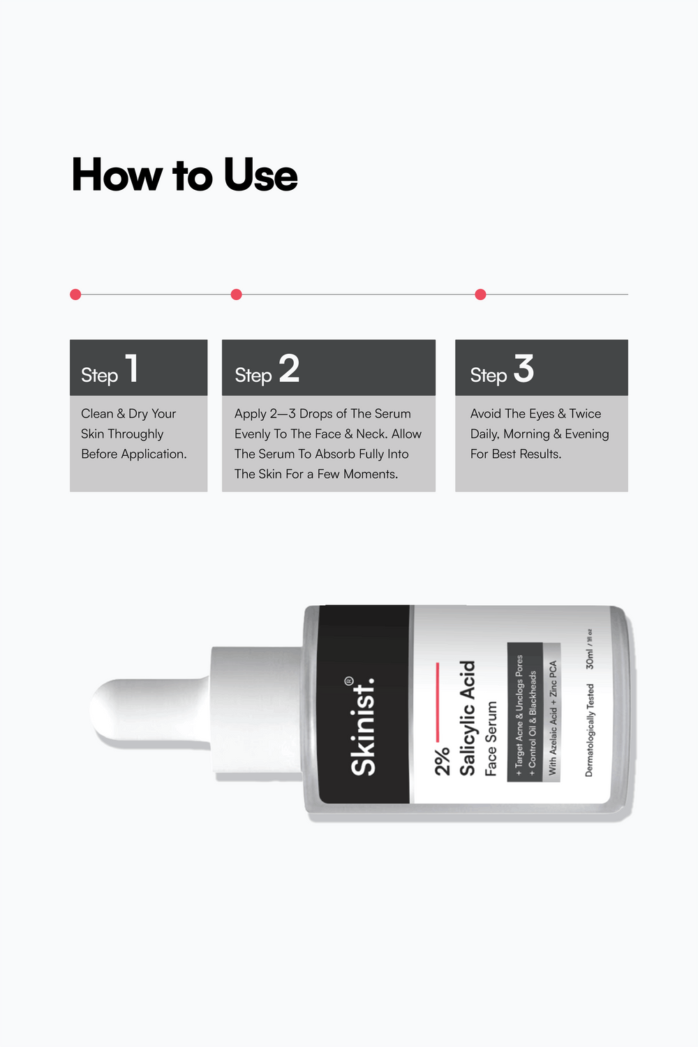 Salicylic Acid Serum How to Use