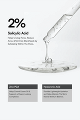 Salicylic Acid Serum Key Ingredients